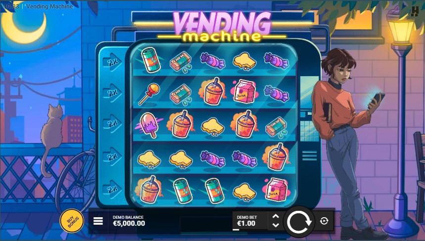 Vending Machine Slot Gameplay
