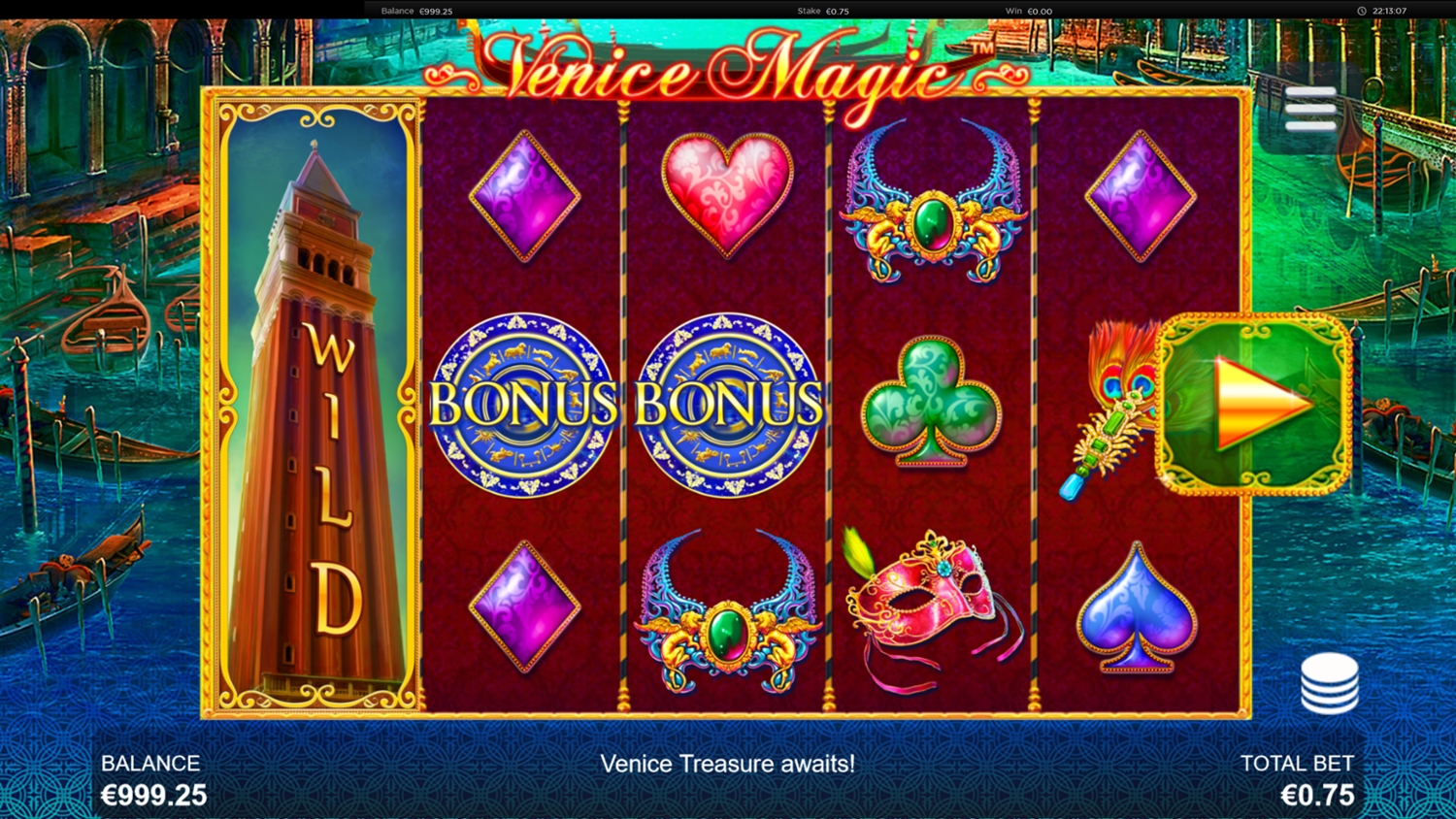 Venice Magic Slot Gameplay