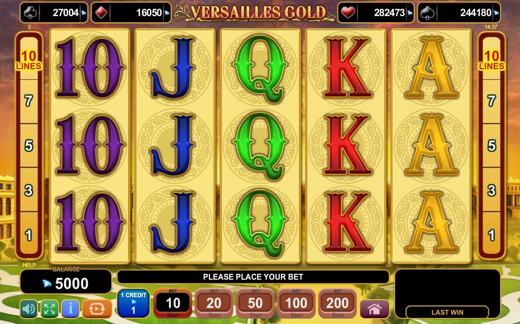 Versailles Gold Slot Gameplay
