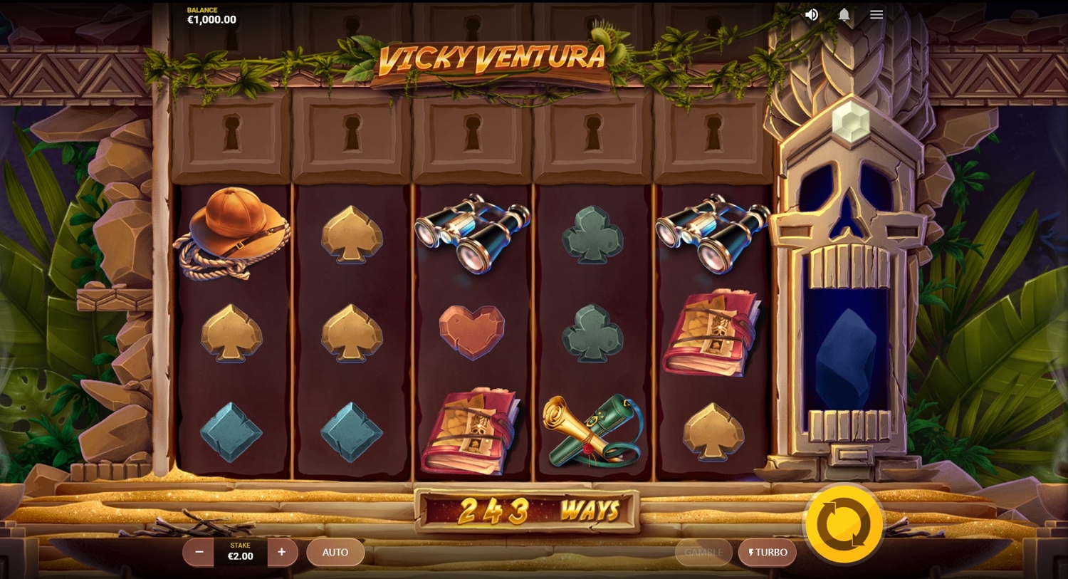 Vicky Ventura Slot Gameplay