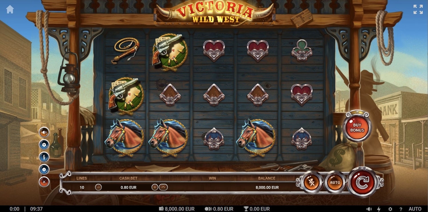 Victoria Wild West Slot Gameplay