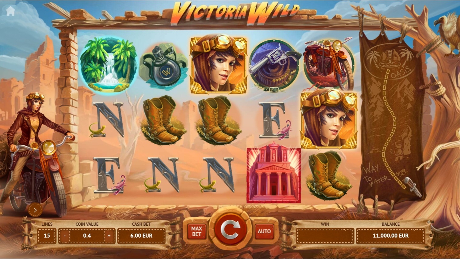 Victoria Wild Slot Gameplay