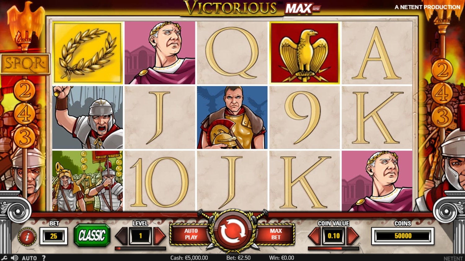 Victorious MAX Slot Gameplay