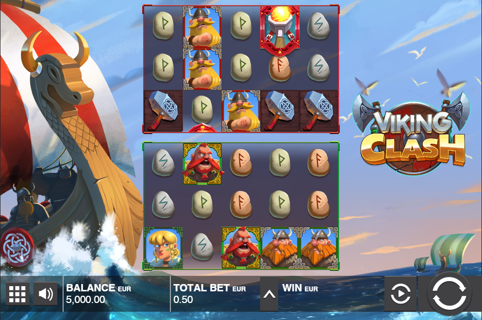 Viking Clash Slot Gameplay