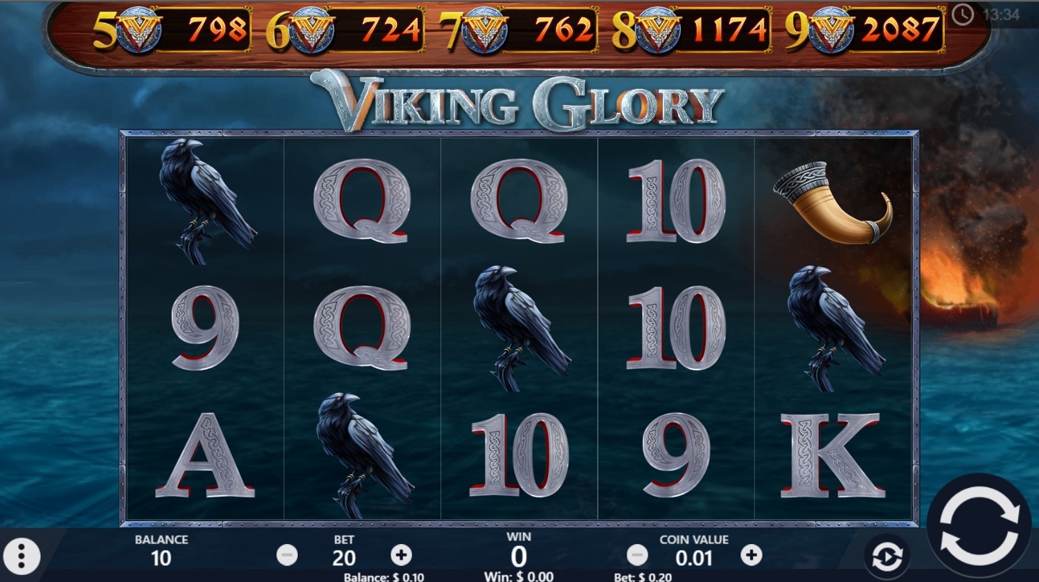Viking Glory Slot Gameplay