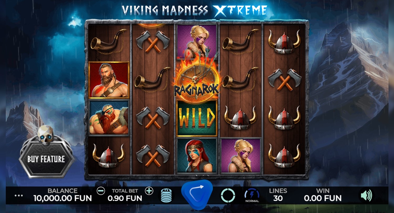 Viking Madness Xtreme Slot Gameplay