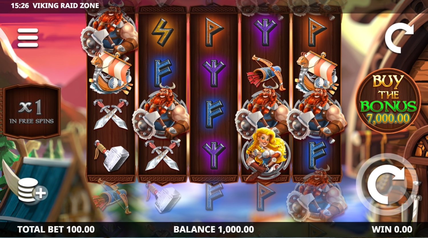 Viking Raid Zone Slot Gameplay