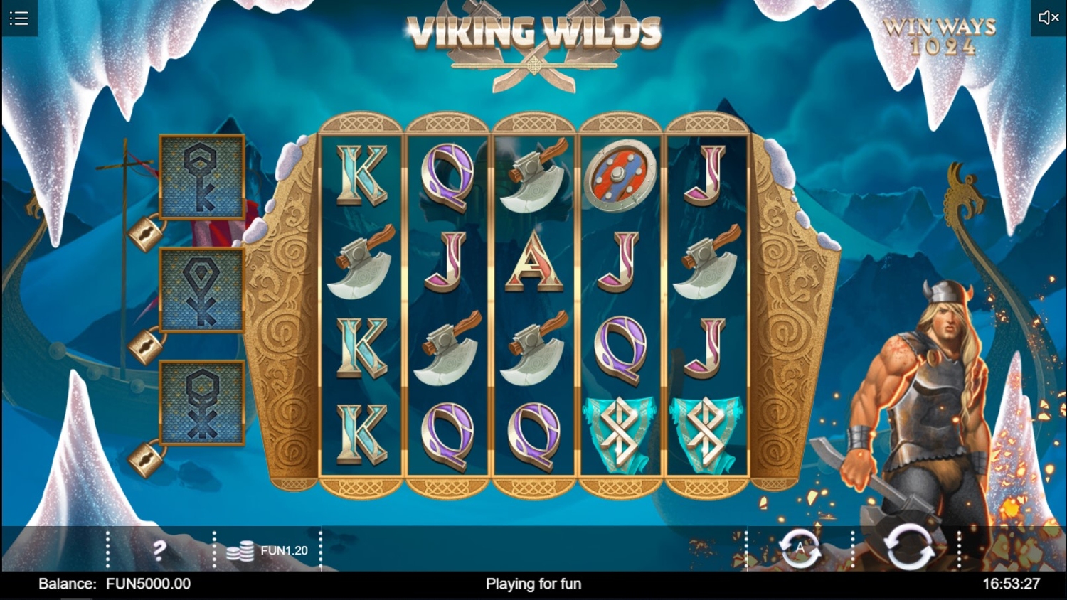 Viking Wilds Slot Gameplay