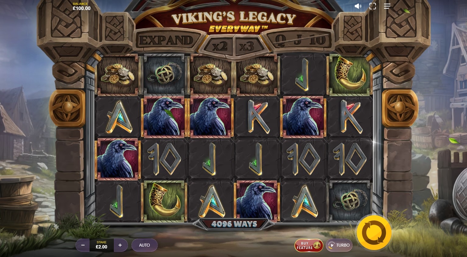 Viking's Legacy EveryWay Slot Gameplay