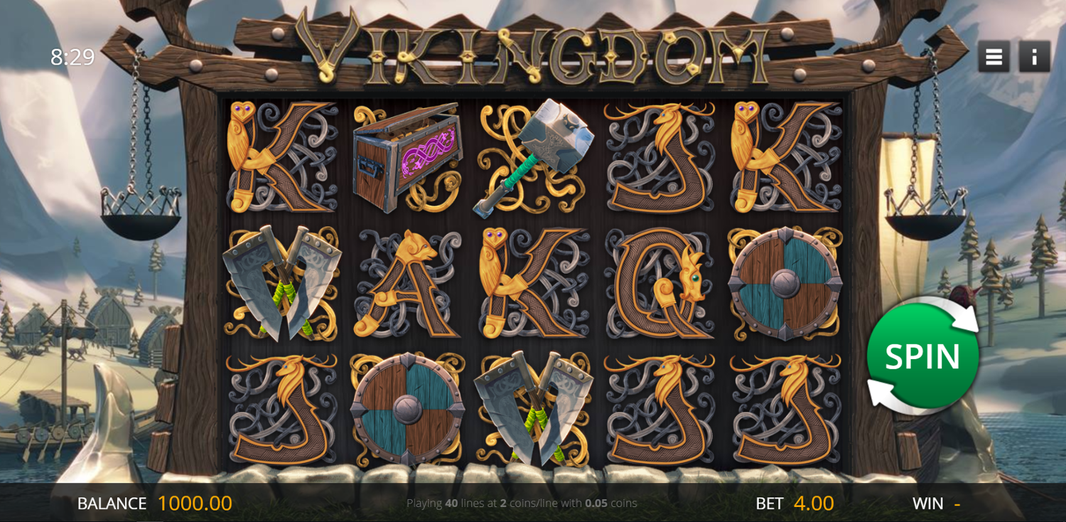 Vikingdom Slot Gameplay