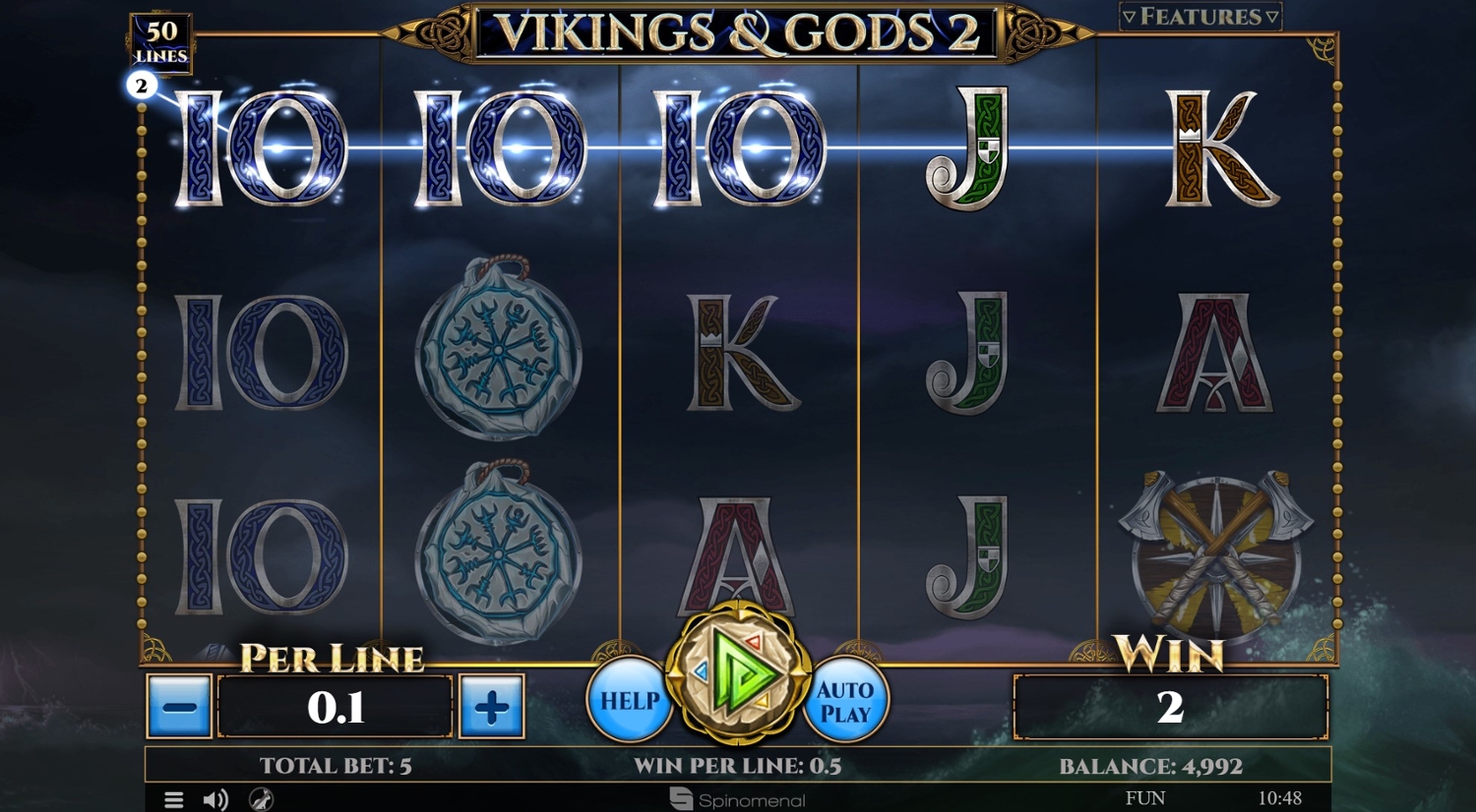 Vikings & Gods 2 Slot Gameplay