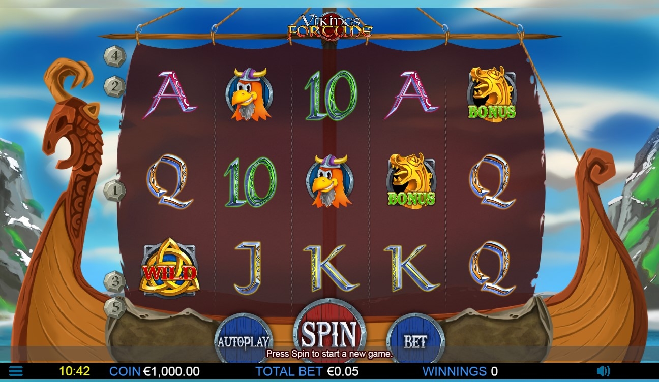 Vikings Fortune Slot Gameplay