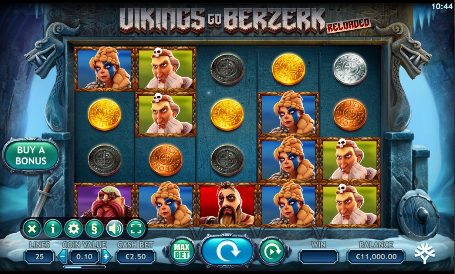 Vikings Go Berzerk Reloaded Slot Gameplay