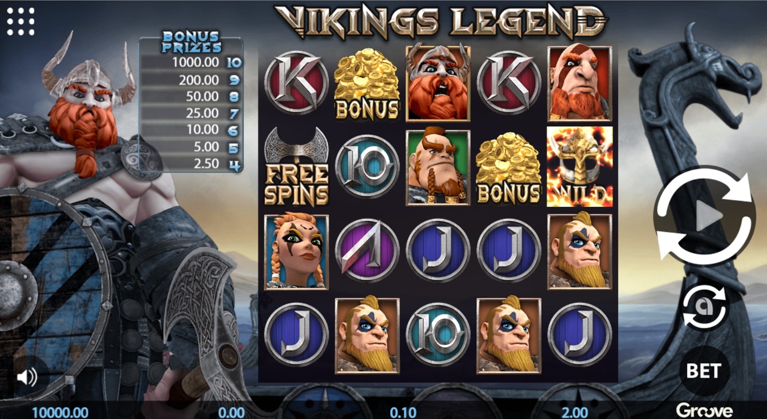 Vikings Legend Slot Gameplay
