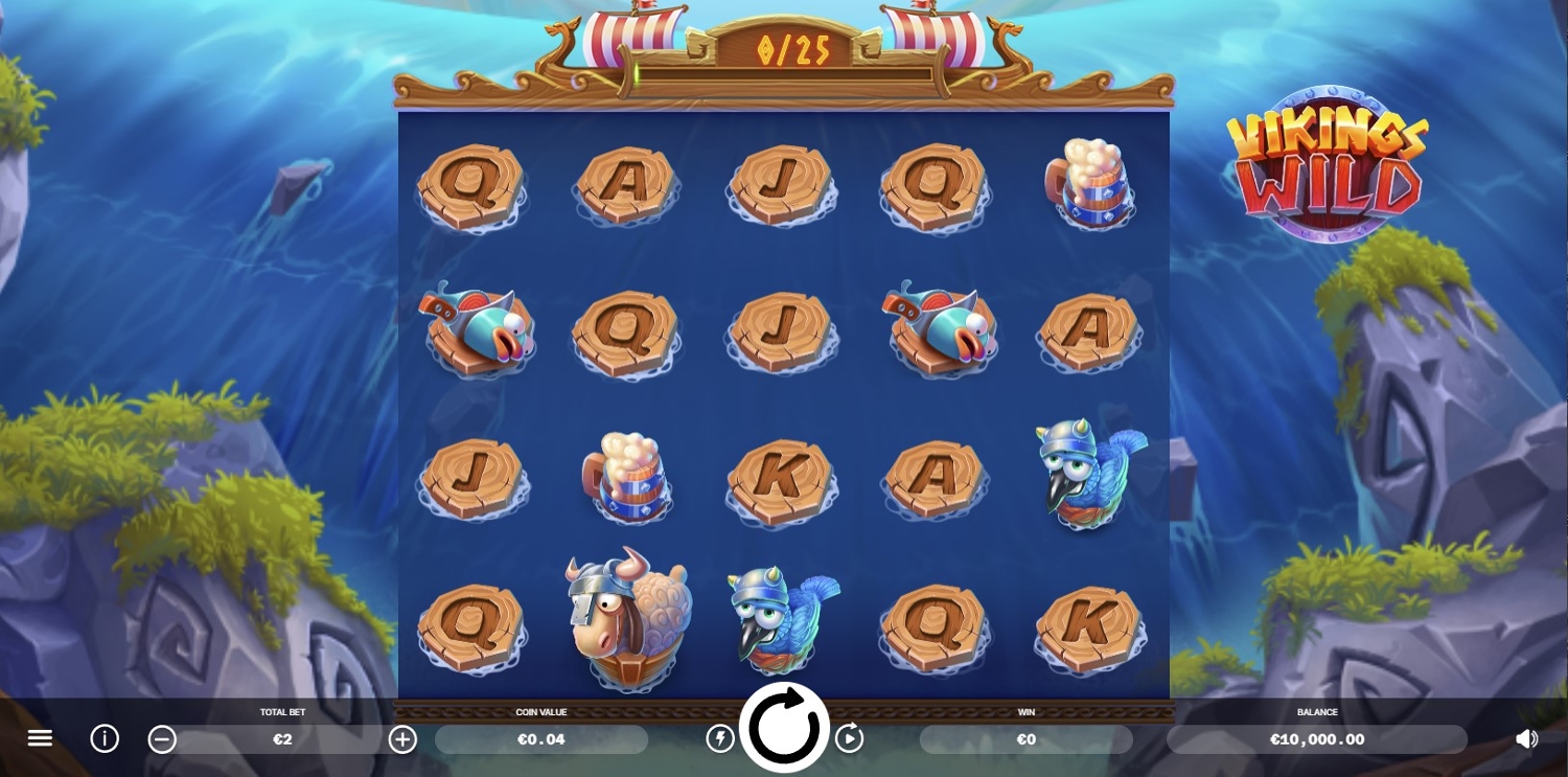 Vikings Wild Slot Gameplay