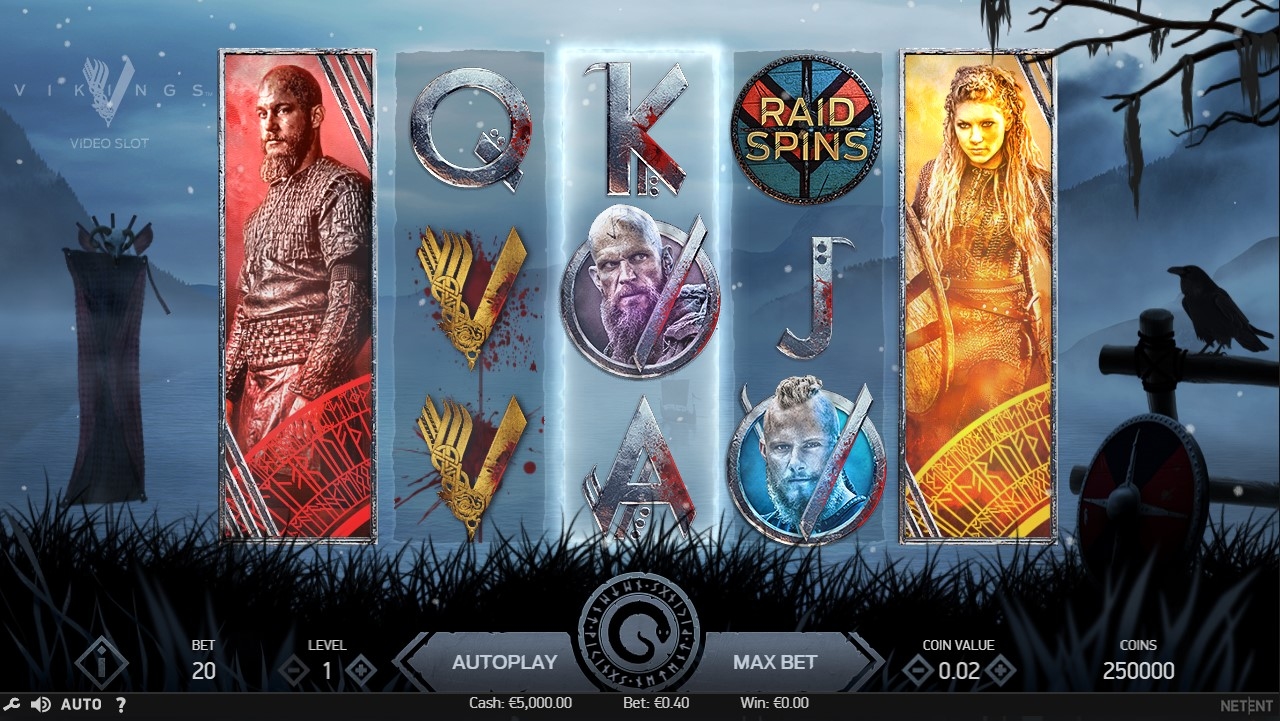 Vikings (NetEnt) Slot Gameplay
