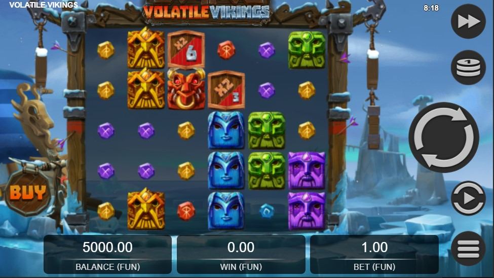 Volatile Vikings Slot Gameplay