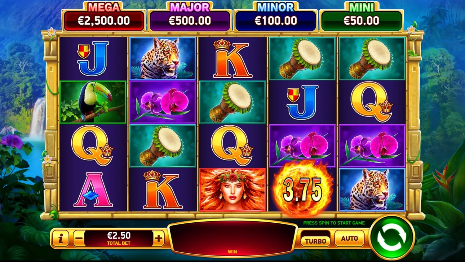 Volcano Rising Slot Gameplay