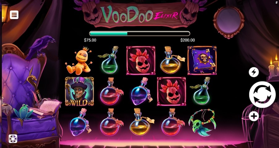 VooDoo Elixir Slot Gameplay
