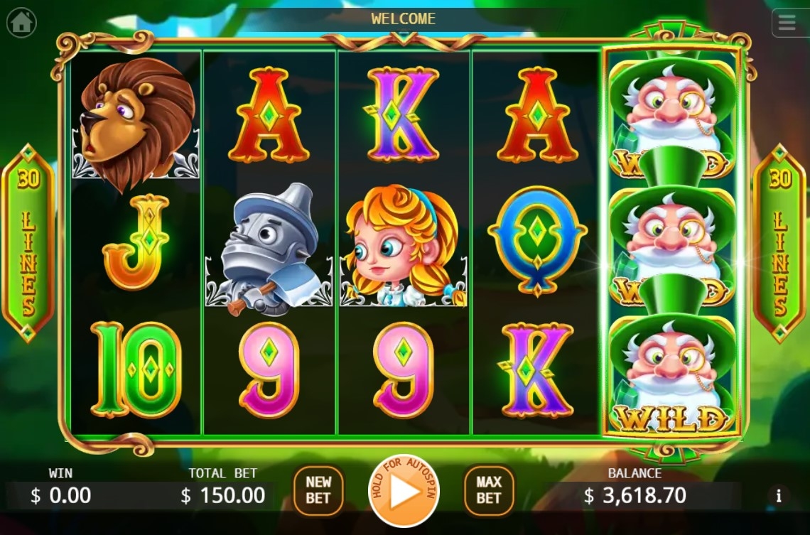 Walking Oz Slot Gameplay