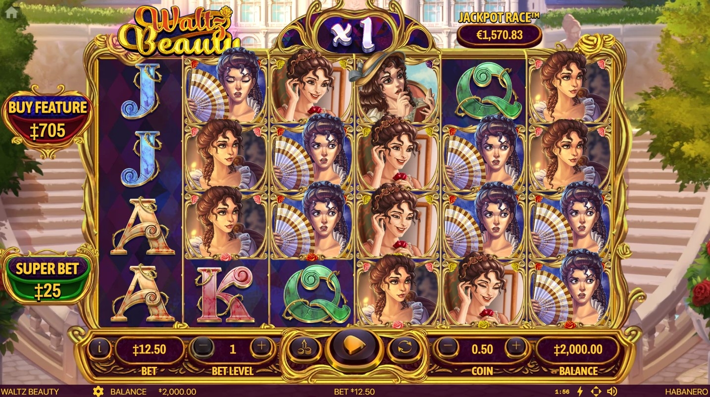 Waltz Beauty Slot Gameplay