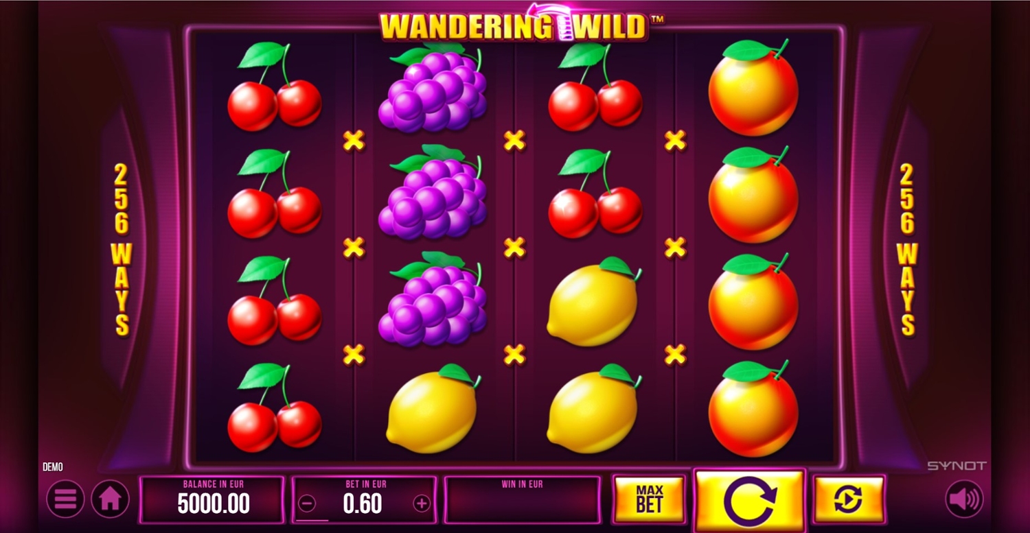 Wandering Wild Slot Gameplay