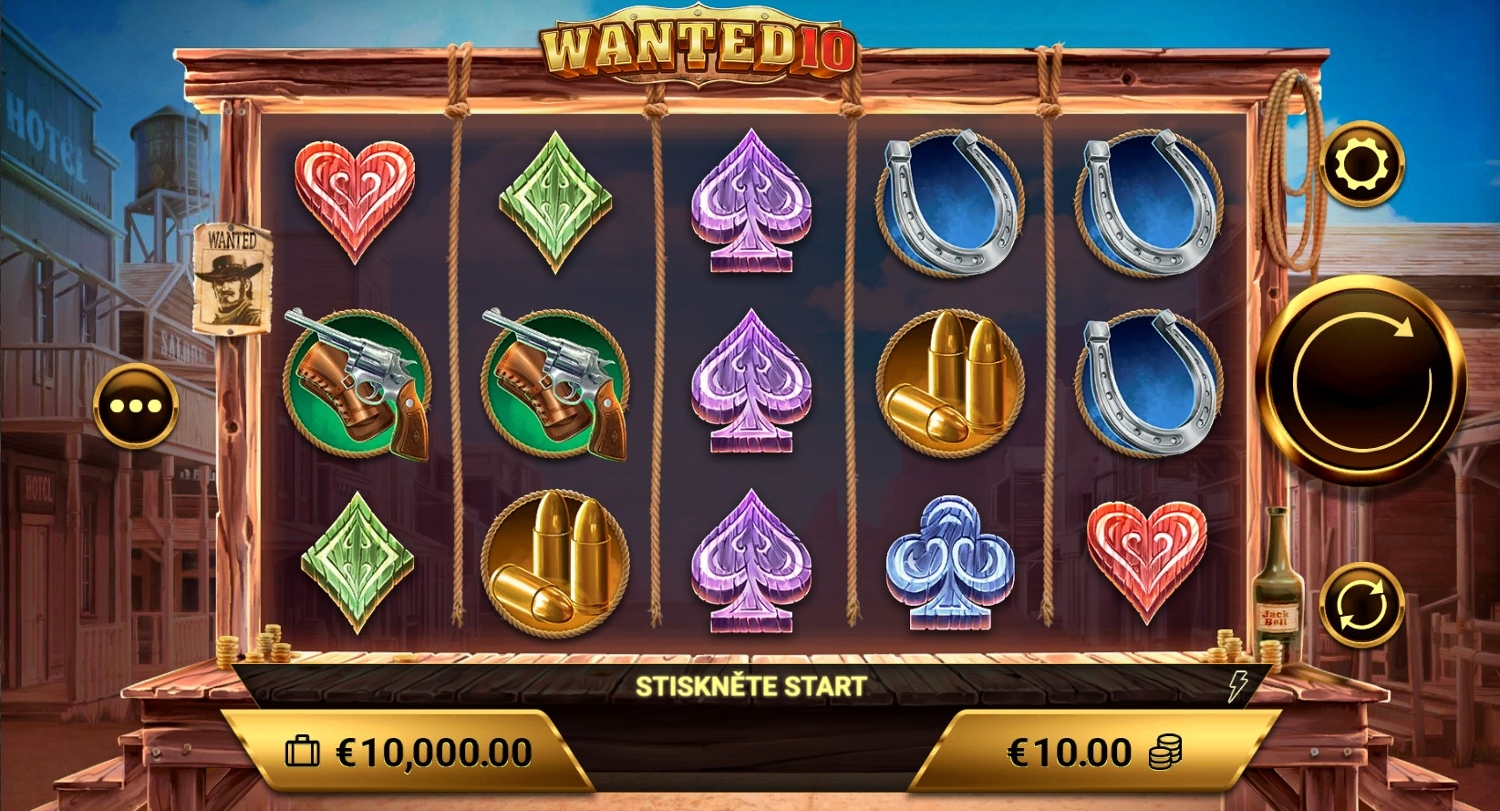 Wanted 10 Slot Gameplay