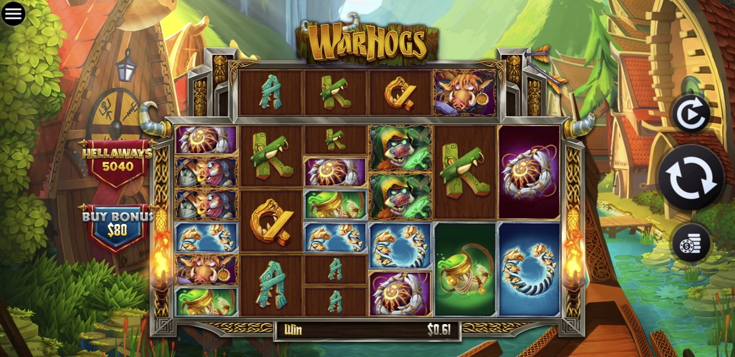 WarHogs Hellaways Slot Gameplay