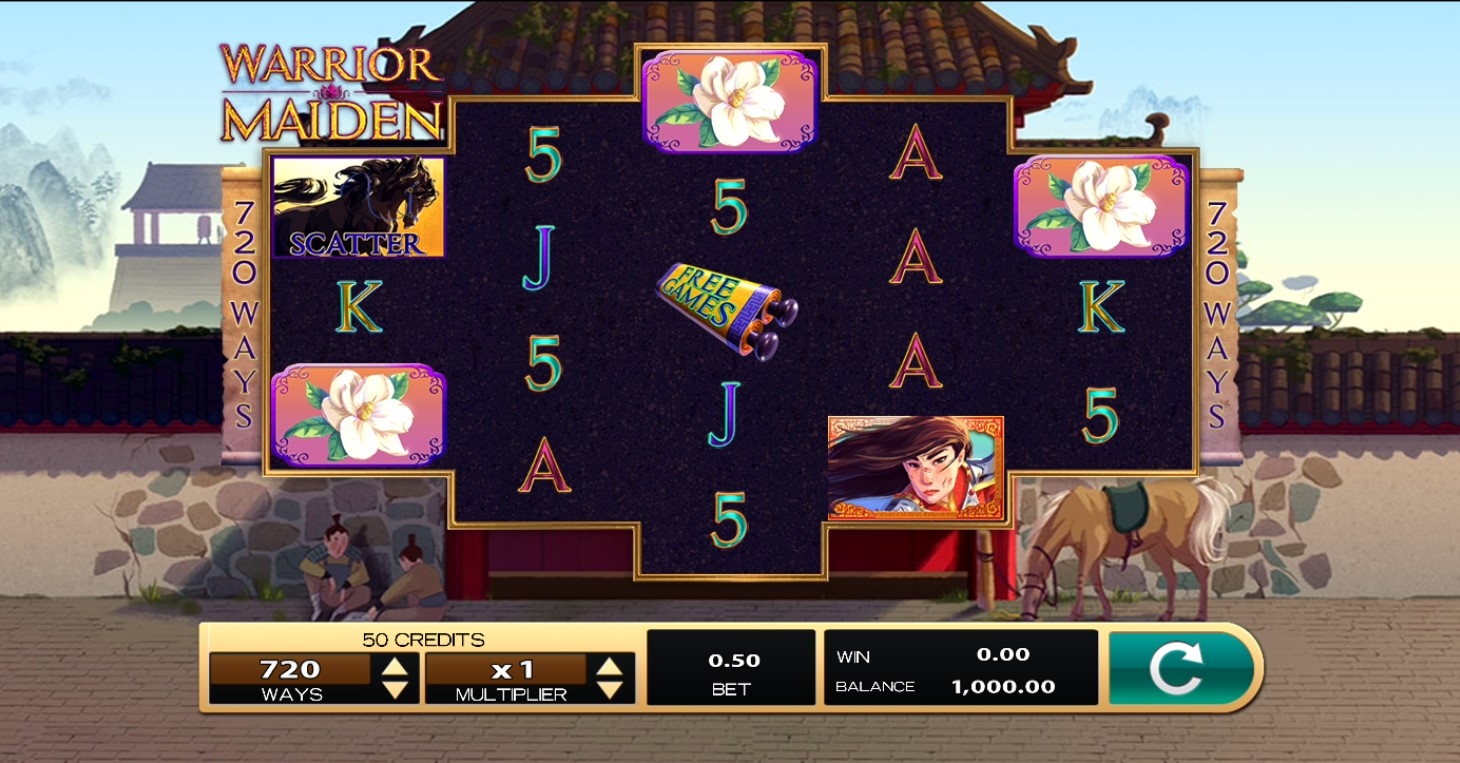 Warrior Maiden Slot Gameplay
