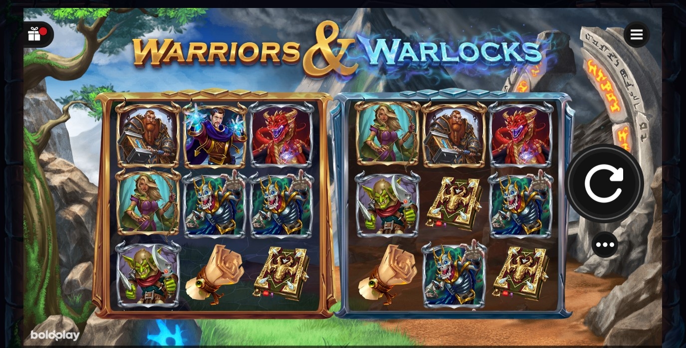 Warriors and Warlocks Slot Gameplay