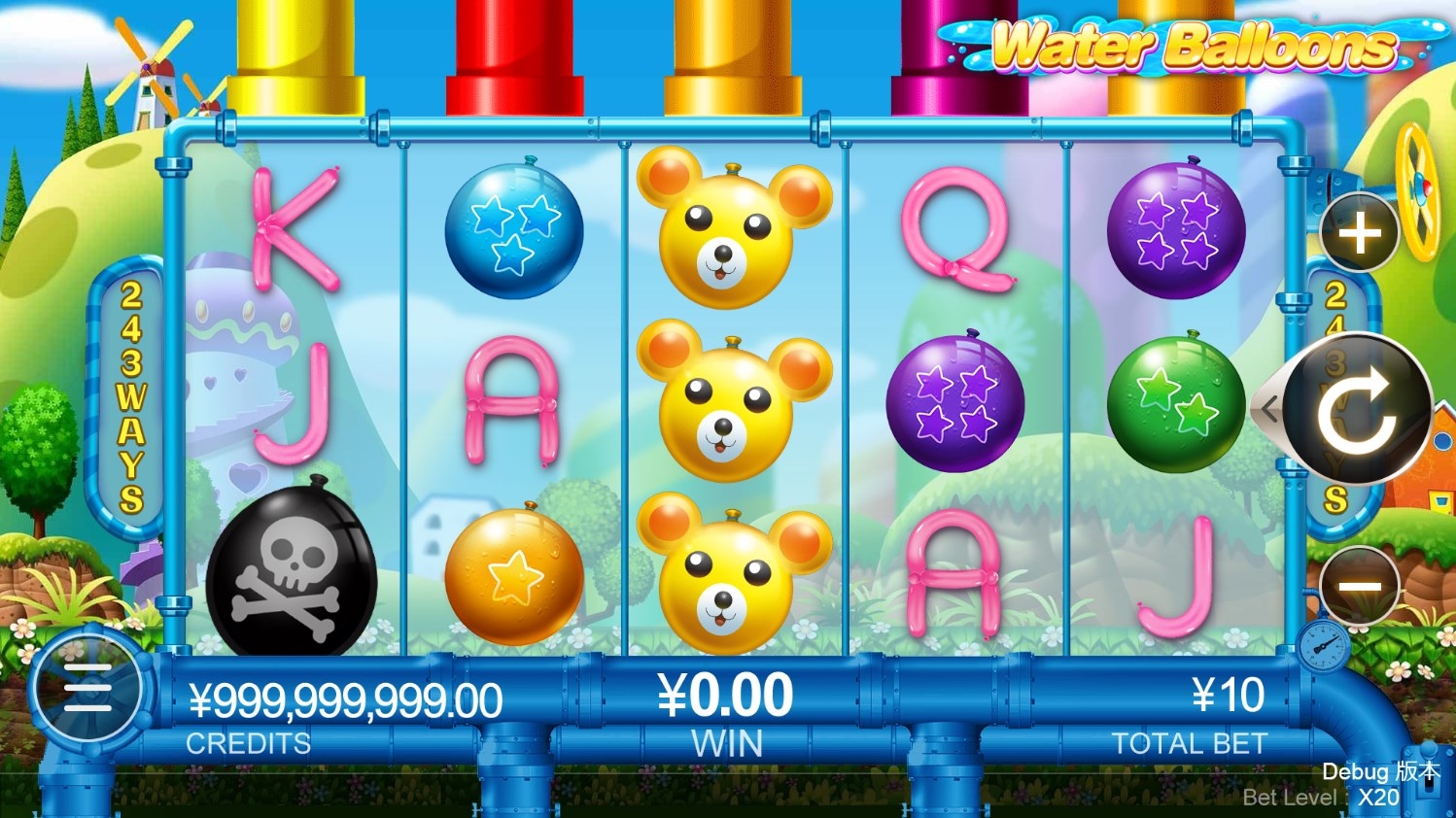 Water Balloons Slot Gameplay
