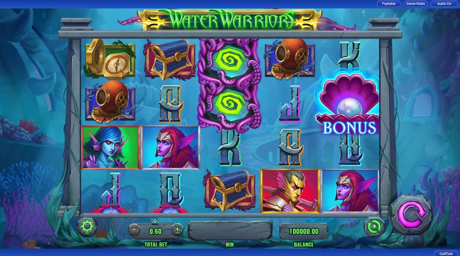 Water Warriors Slot Gameplay
