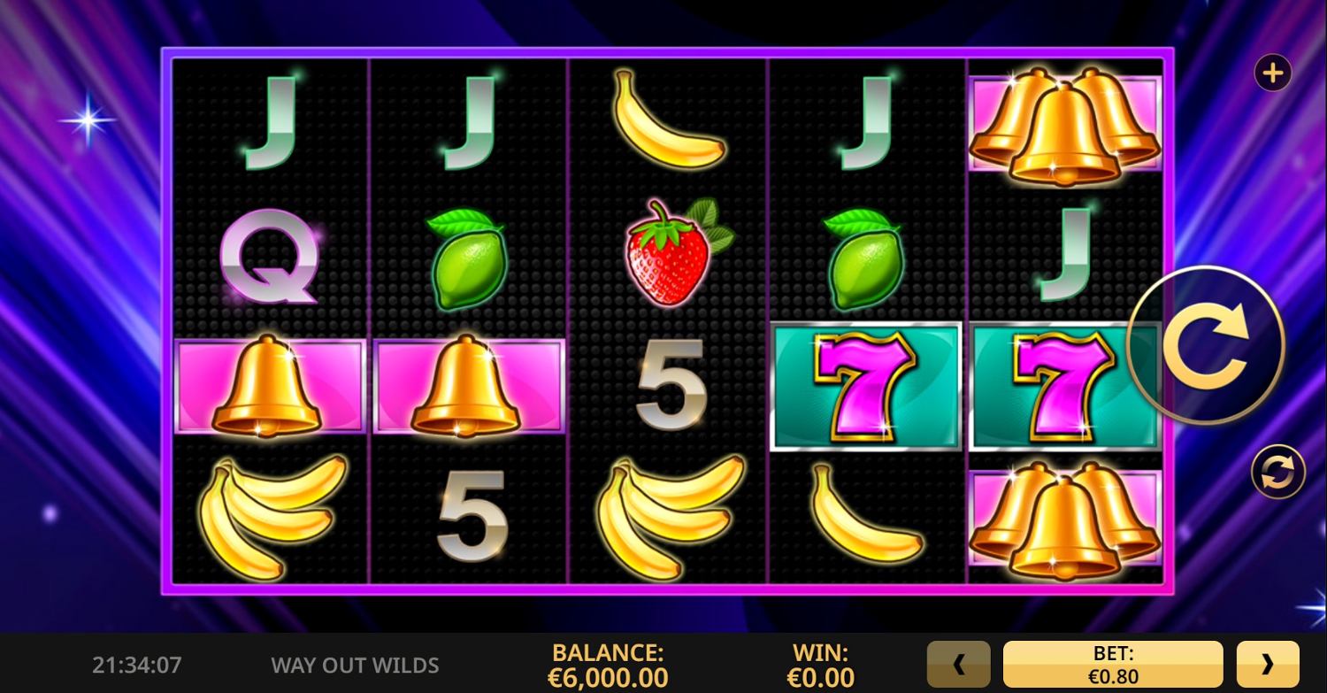 Way Out Wilds Slot Gameplay