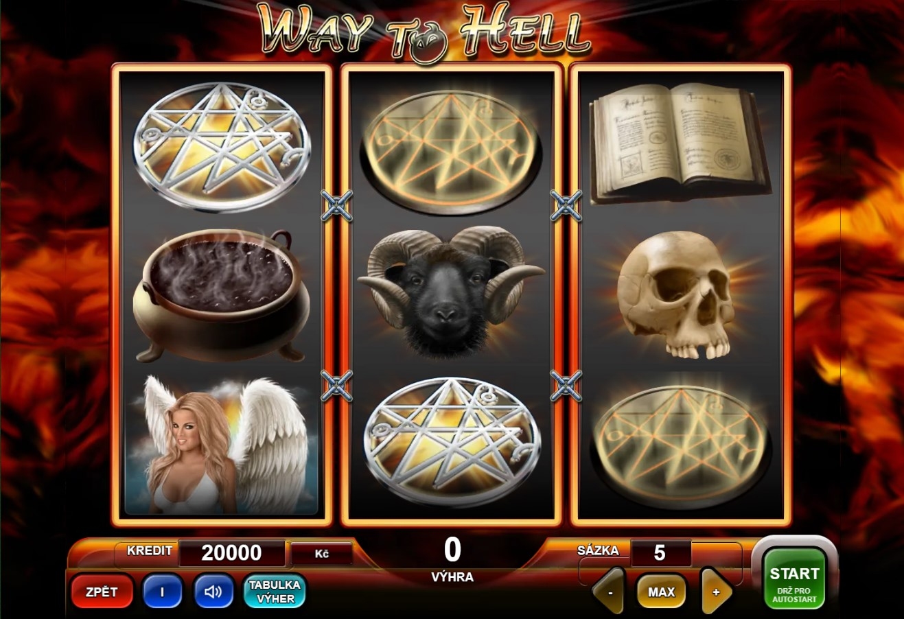 Way To Hell Slot Gameplay