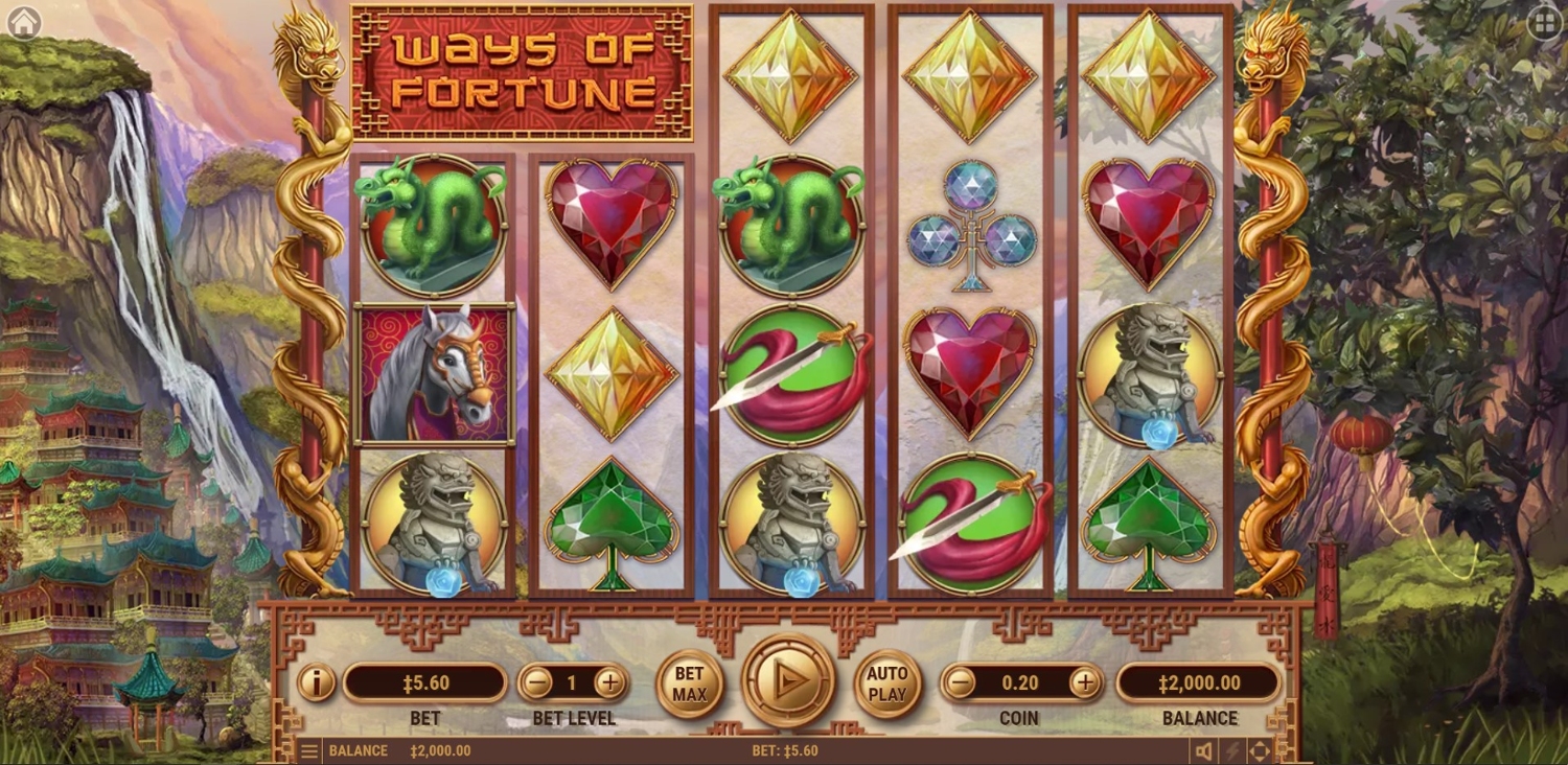 Ways of Fortune Slot Gameplay