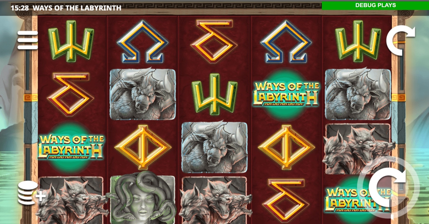 Ways of the Labyrinth Slot Gameplay
