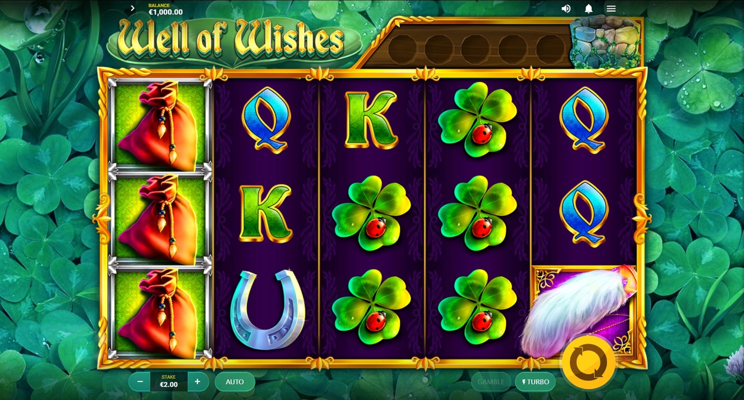 Well of Wishes Slot Gameplay