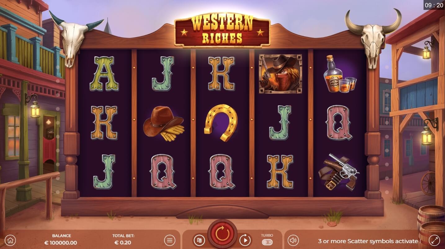 Western Riches Slot Gameplay