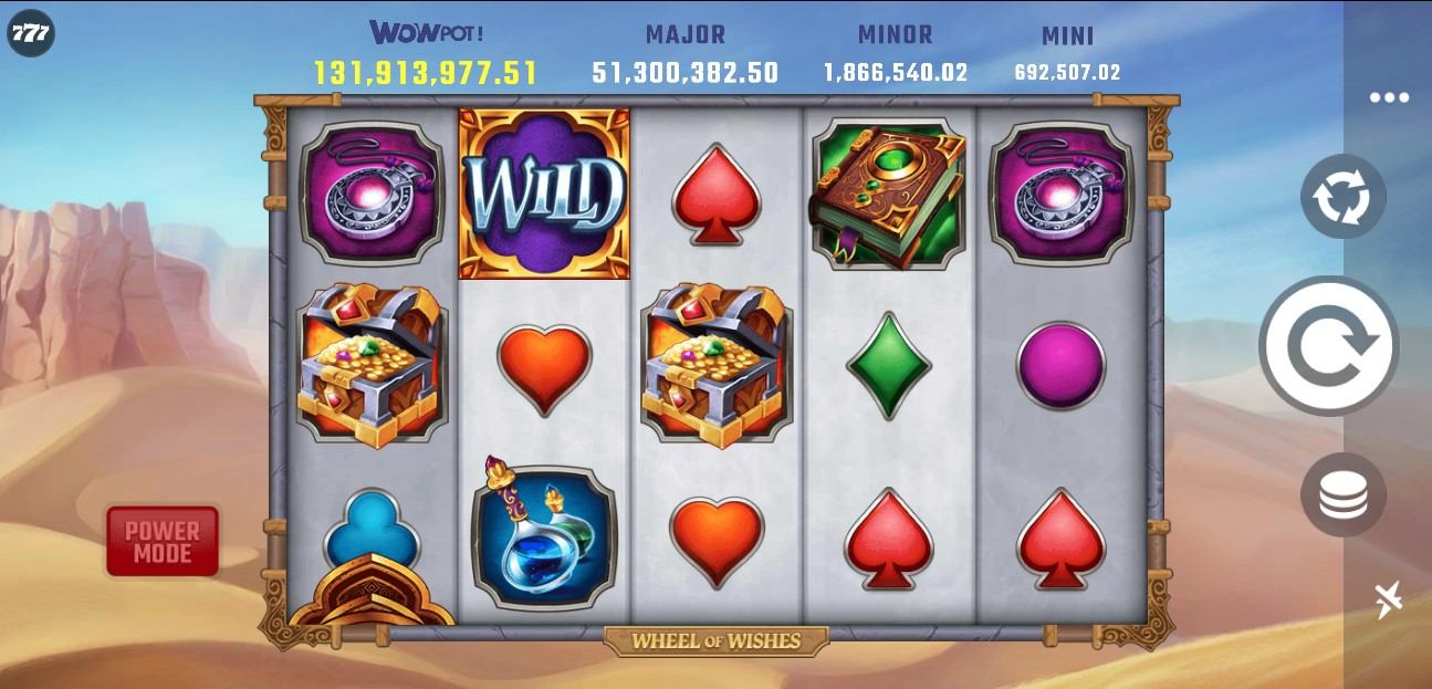 Wheel of Wishes Slot Gameplay