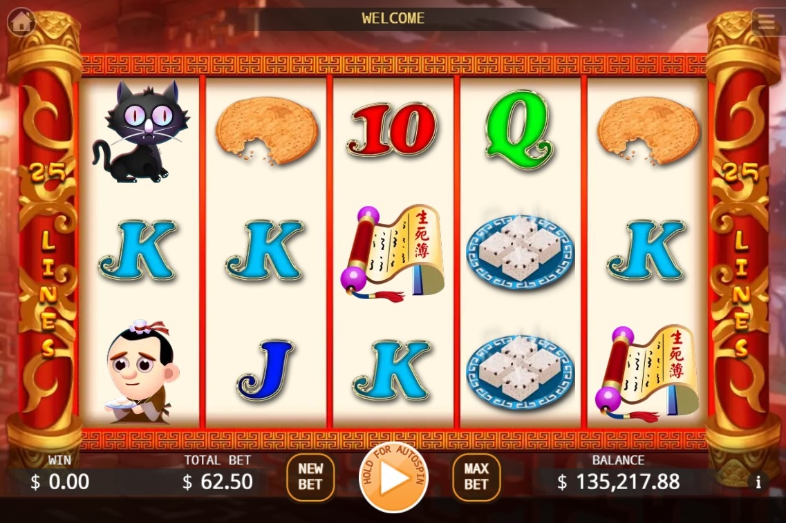 White Nose Cat Slot Gameplay