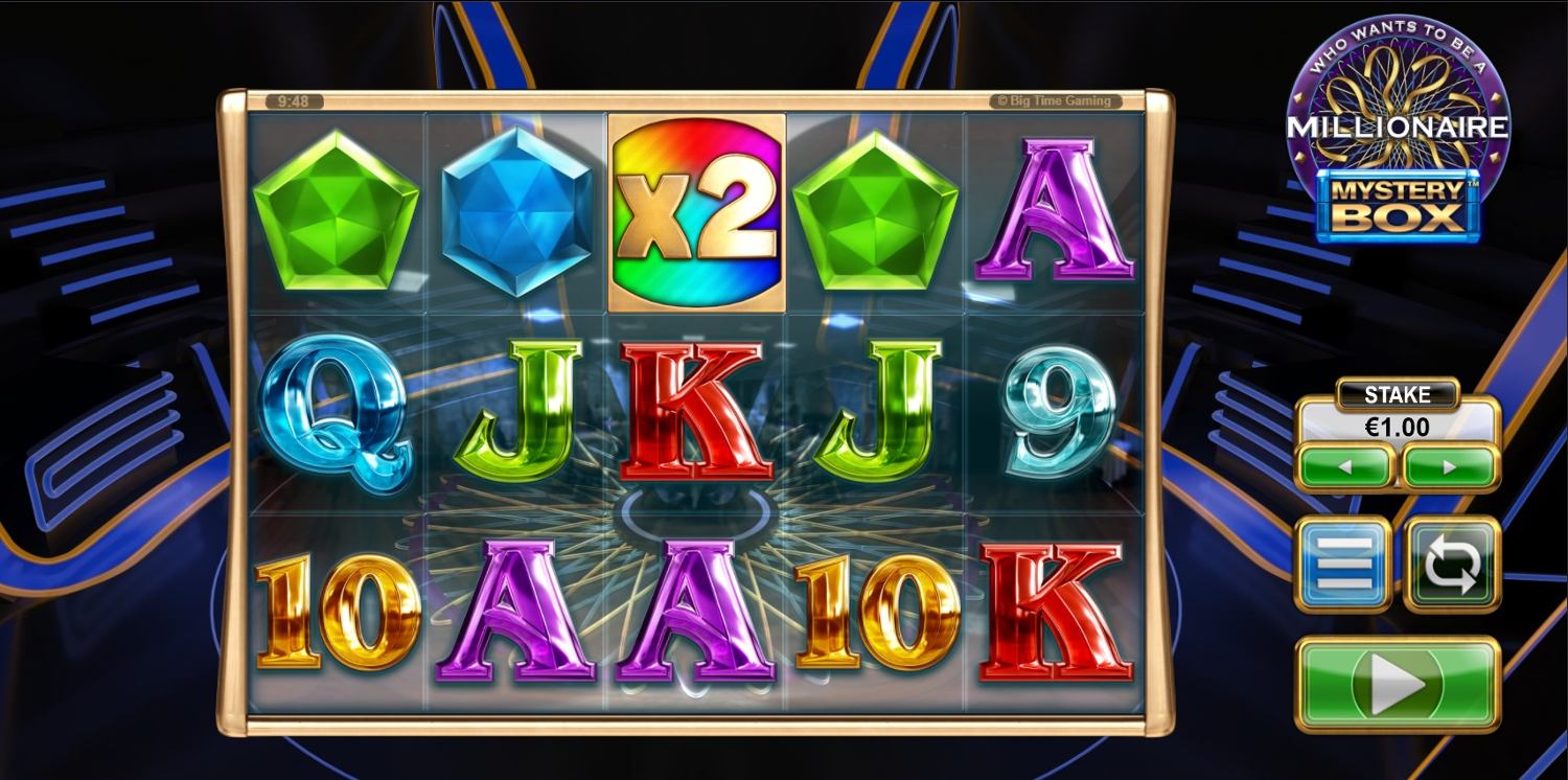 Who Wants to Be a Millionaire Mystery Box Slot Gameplay