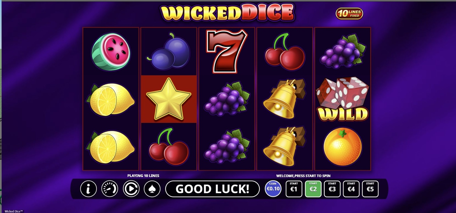Wicked Dice Slot Gameplay