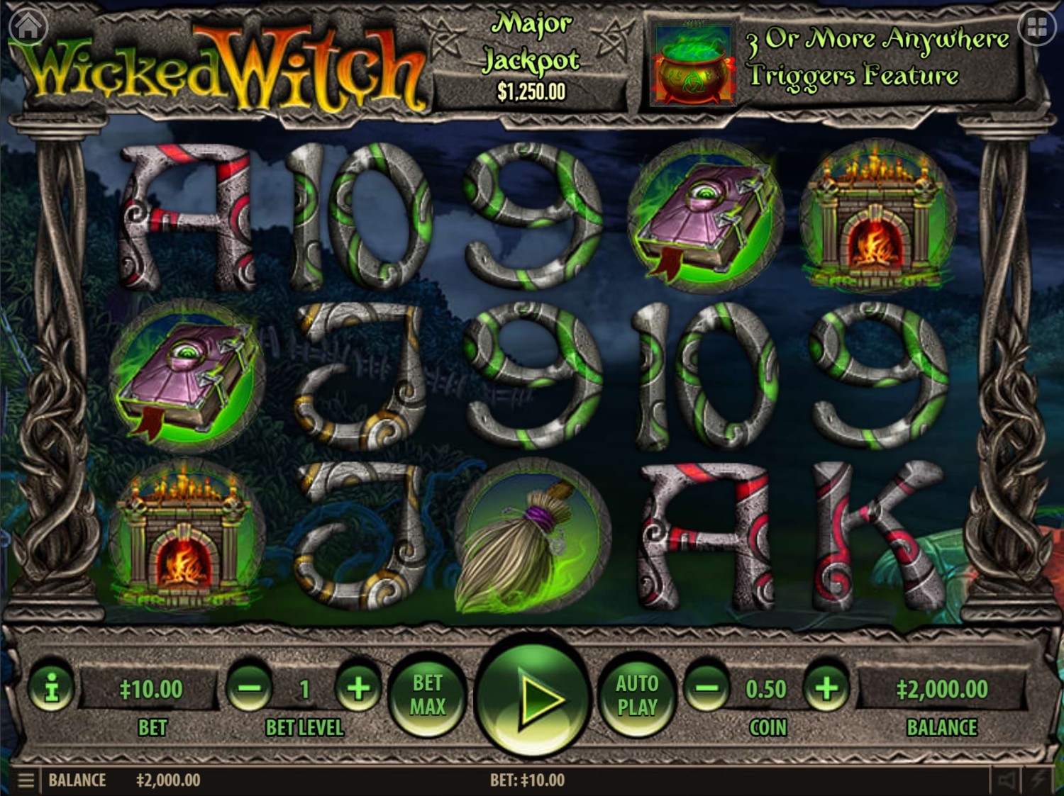 Wicked Witch Slot Gameplay