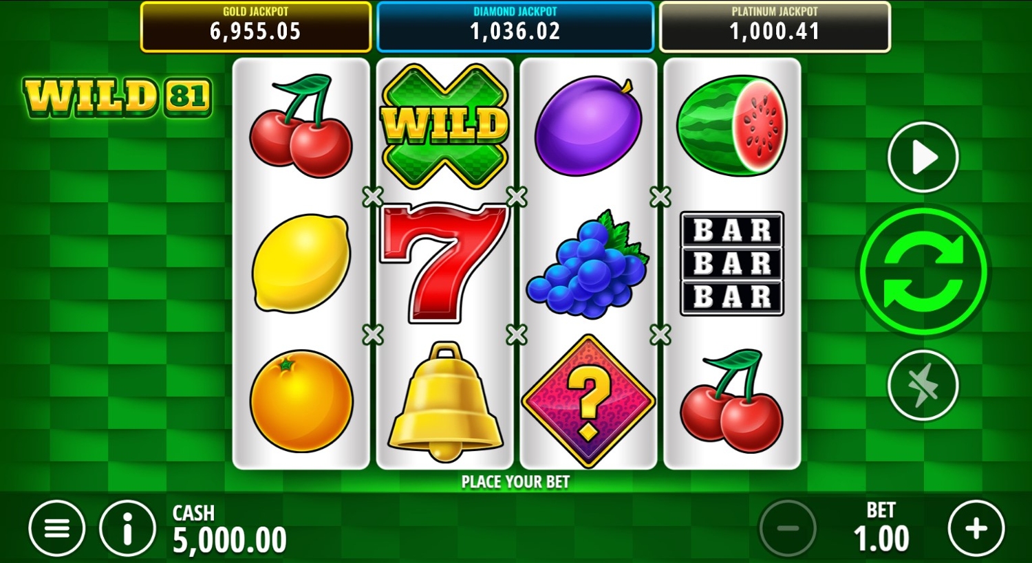 Wild 81 Slot Gameplay