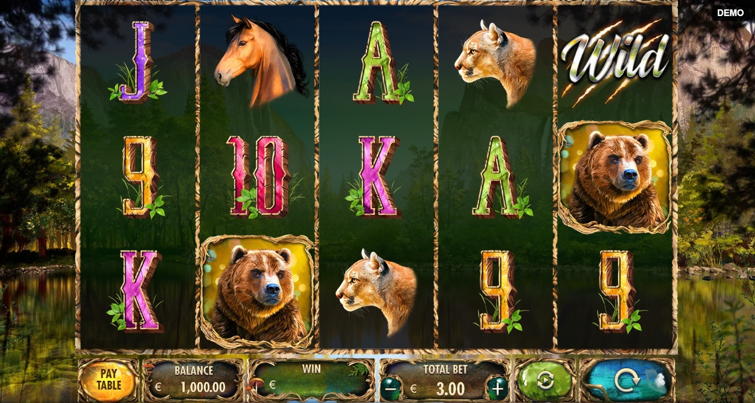 Wild Animals Slot Gameplay