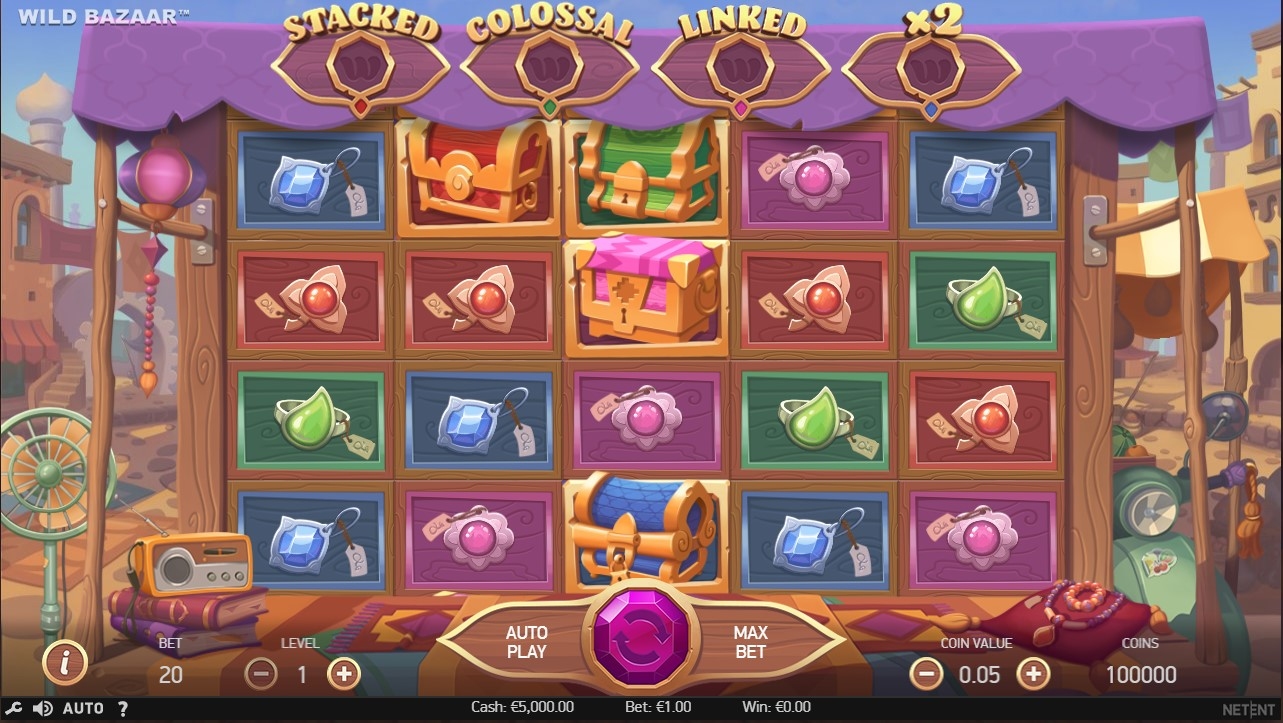 Wild Bazaar Slot Gameplay