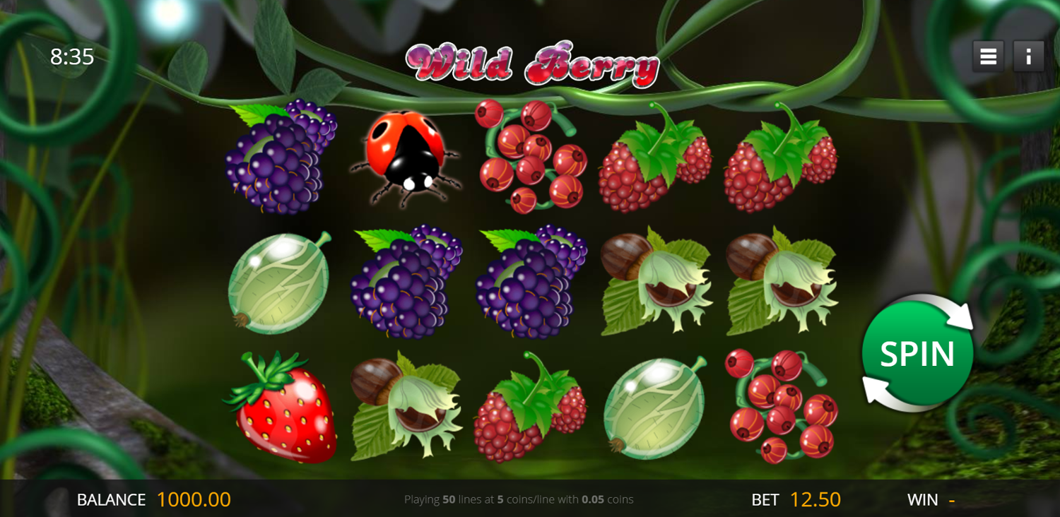 Wild Berry Slot Gameplay