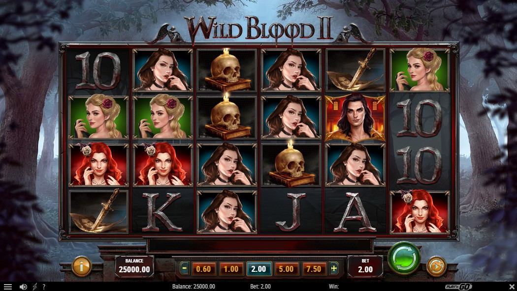 Wild Blood 2 Slot Gameplay