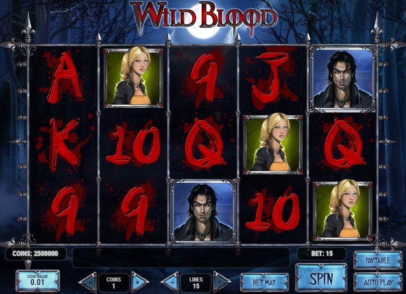 Wild Blood Slot Gameplay