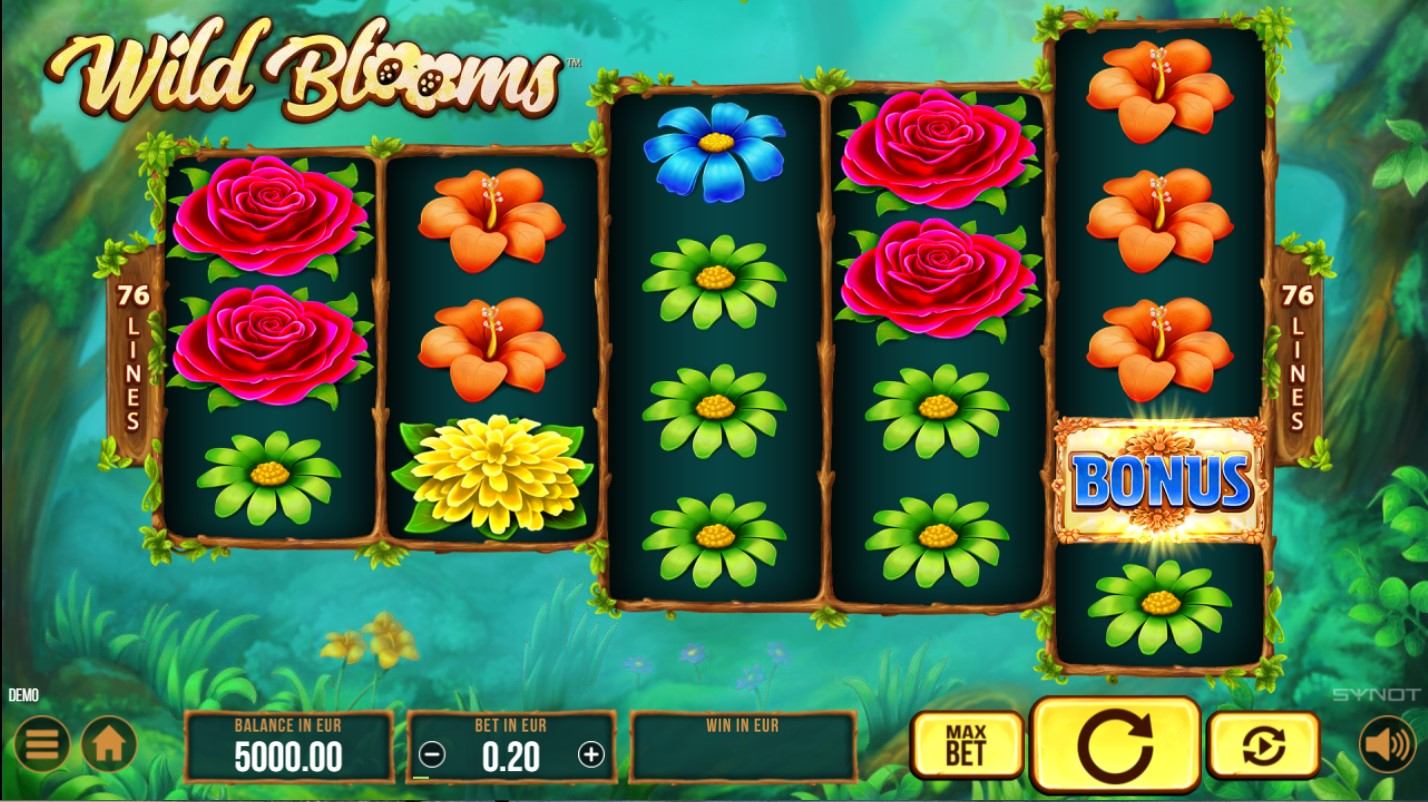 Wild Blooms Slot Gameplay